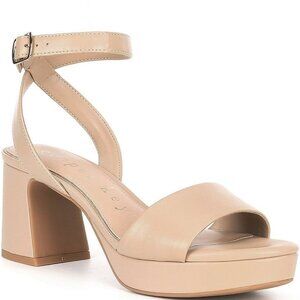 Copper Key Adore Leather Platform Sandal